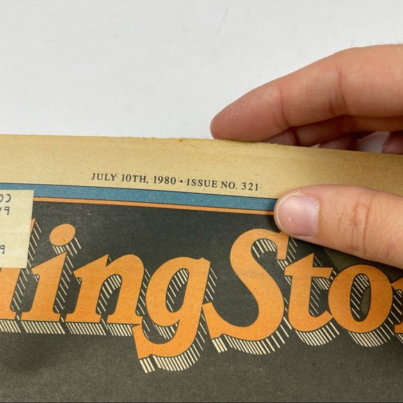 Vintage Rolling Stone Magazine John Travolta July 10, 1980 - Picture 2 of 5